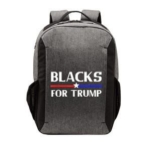 BLACKS FOR TRUMP SHIRTS 2024 Vector Backpack