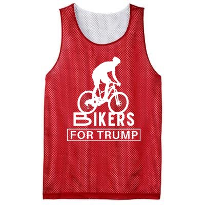 Bikers For Trump Mesh Reversible Basketball Jersey Tank