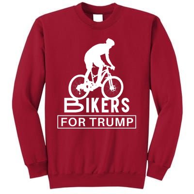 Bikers For Trump Tall Sweatshirt