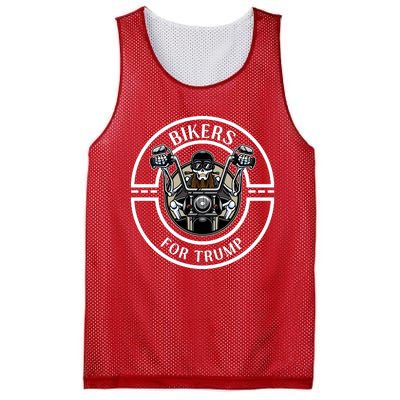 Bikers For Trump | Motorcycle Trump Mesh Reversible Basketball Jersey Tank