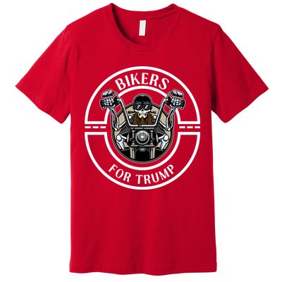 Bikers For Trump | Motorcycle Trump Premium T-Shirt