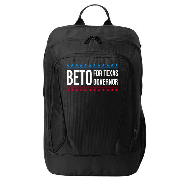 Beto For Texas Governor 2024 Politician Campaign Logo City Backpack