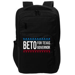 Beto For Texas Governor 2024 Politician Campaign Logo Impact Tech Backpack