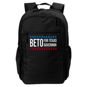 Beto For Texas Governor 2024 Politician Campaign Logo Daily Commute Backpack