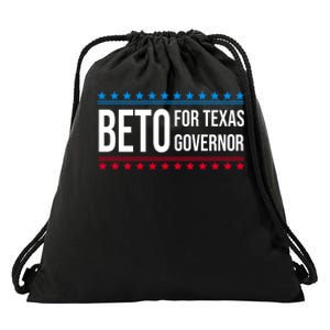 Beto For Texas Governor 2024 Politician Campaign Logo Drawstring Bag