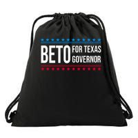 Beto For Texas Governor 2024 Politician Campaign Logo Drawstring Bag