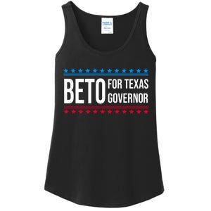 Beto For Texas Governor 2024 Politician Campaign Logo Ladies Essential Tank