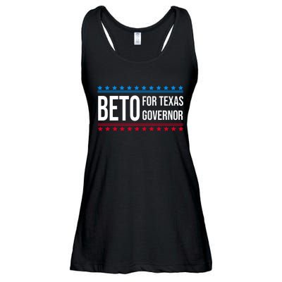 Beto For Texas Governor 2024 Politician Campaign Logo Ladies Essential Flowy Tank