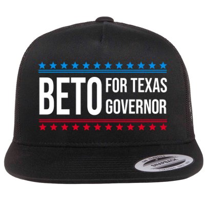 Beto For Texas Governor 2024 Politician Campaign Logo Flat Bill Trucker Hat