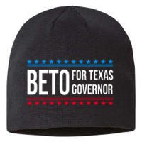 Beto For Texas Governor 2024 Politician Campaign Logo Sustainable Beanie