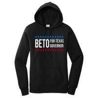 Beto For Texas Governor 2024 Politician Campaign Logo Women's Pullover Hoodie