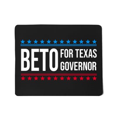 Beto For Texas Governor 2024 Politician Campaign Logo Mousepad