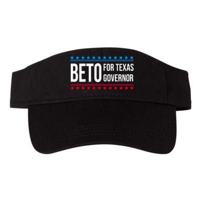 Beto For Texas Governor 2024 Politician Campaign Logo Valucap Bio-Washed Visor