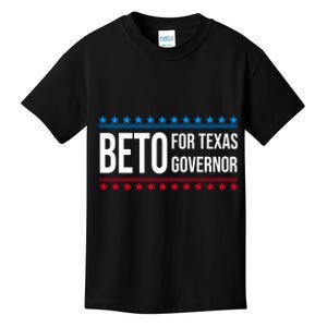 Beto For Texas Governor 2024 Politician Campaign Logo Kids T-Shirt