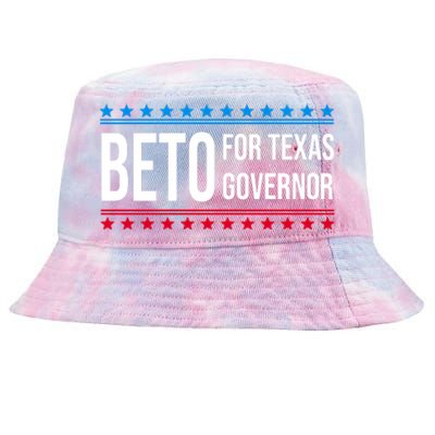 Beto For Texas Governor 2024 Politician Campaign Logo Tie-Dyed Bucket Hat