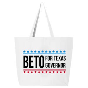 Beto For Texas Governor 2024 Politician Campaign Logo 25L Jumbo Tote