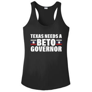 Beto For Texas Governor Political Campaign Ladies PosiCharge Competitor Racerback Tank