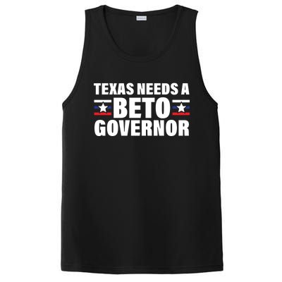 Beto For Texas Governor Political Campaign PosiCharge Competitor Tank