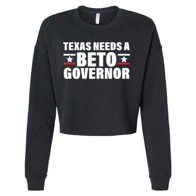 Beto For Texas Governor Political Campaign Cropped Pullover Crew
