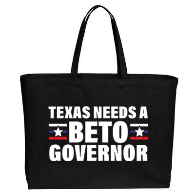 Beto For Texas Governor Political Campaign Cotton Canvas Jumbo Tote