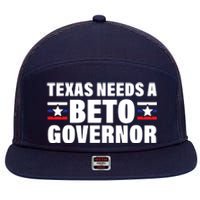 Beto For Texas Governor Political Campaign 7 Panel Mesh Trucker Snapback Hat