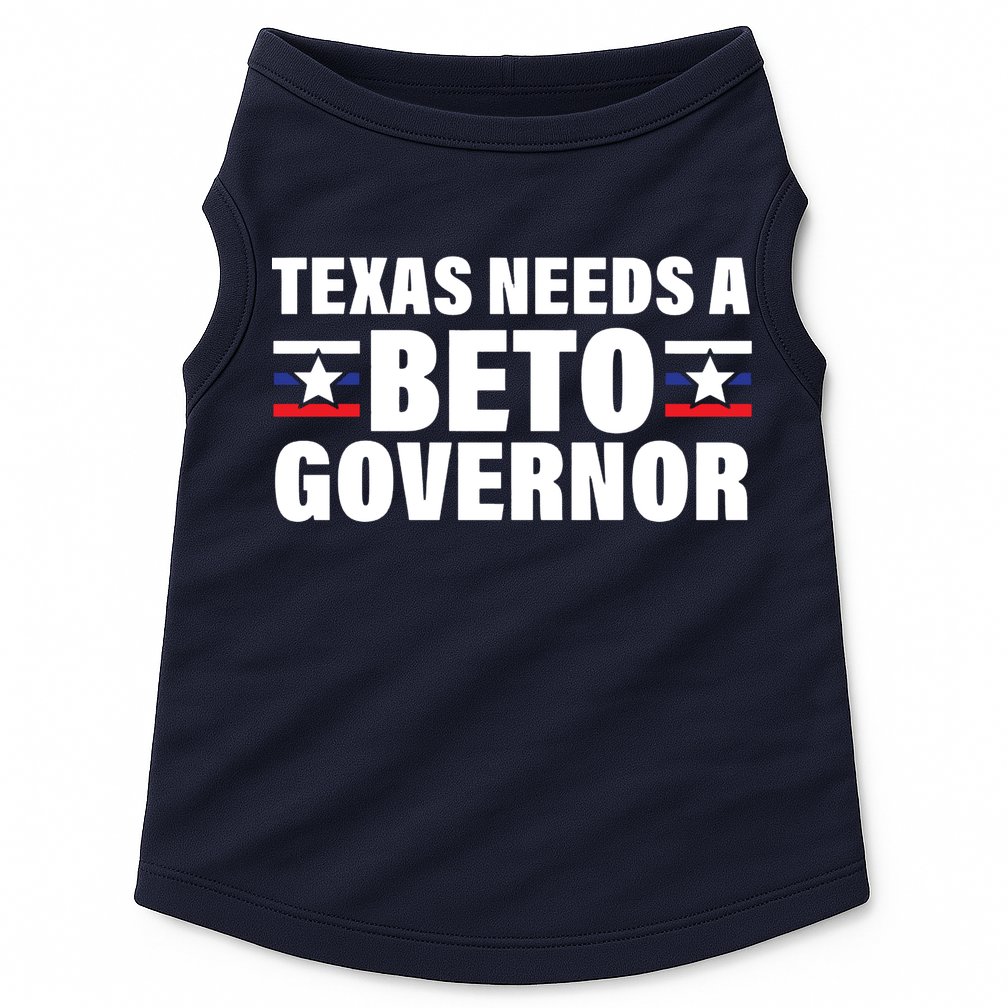 Beto For Texas Governor Political Campaign Doggie Tank