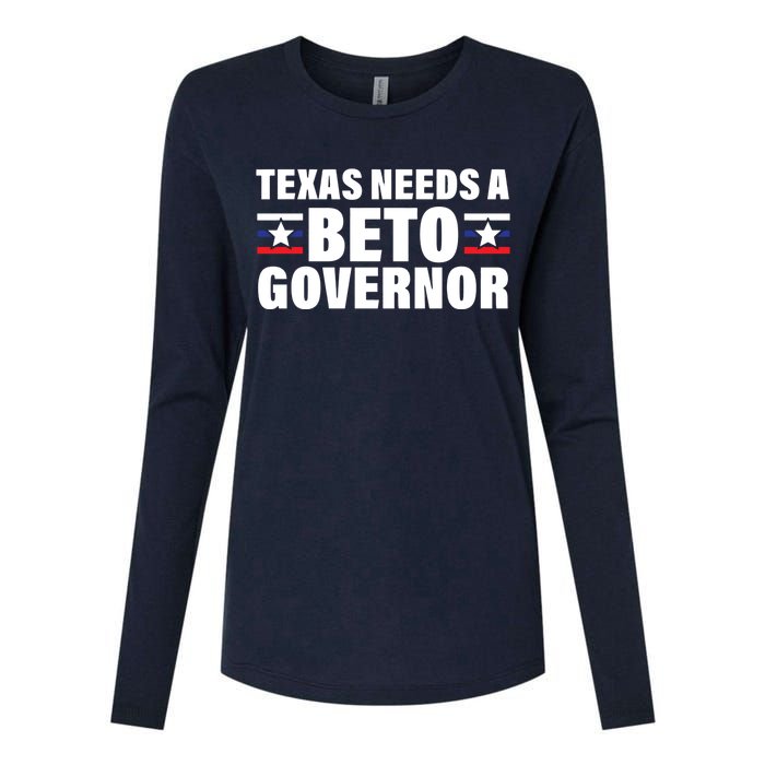 Beto For Texas Governor Political Campaign Womens Cotton Relaxed Long Sleeve T-Shirt