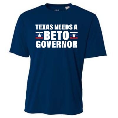 Beto For Texas Governor Political Campaign Cooling Performance Crew T-Shirt