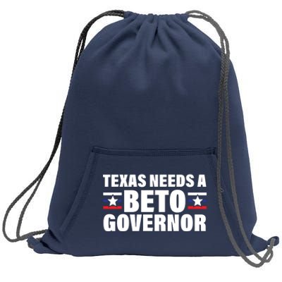 Beto For Texas Governor Political Campaign Sweatshirt Cinch Pack Bag