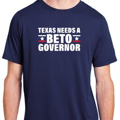 Beto For Texas Governor Political Campaign Adult ChromaSoft Performance T-Shirt