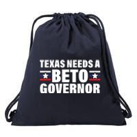 Beto For Texas Governor Political Campaign Drawstring Bag