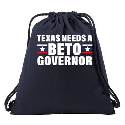 Beto For Texas Governor Political Campaign Drawstring Bag