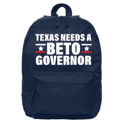 Beto For Texas Governor Political Campaign 16 in Basic Backpack