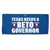 Beto For Texas Governor Political Campaign Large Microfiber Waffle Golf Towel