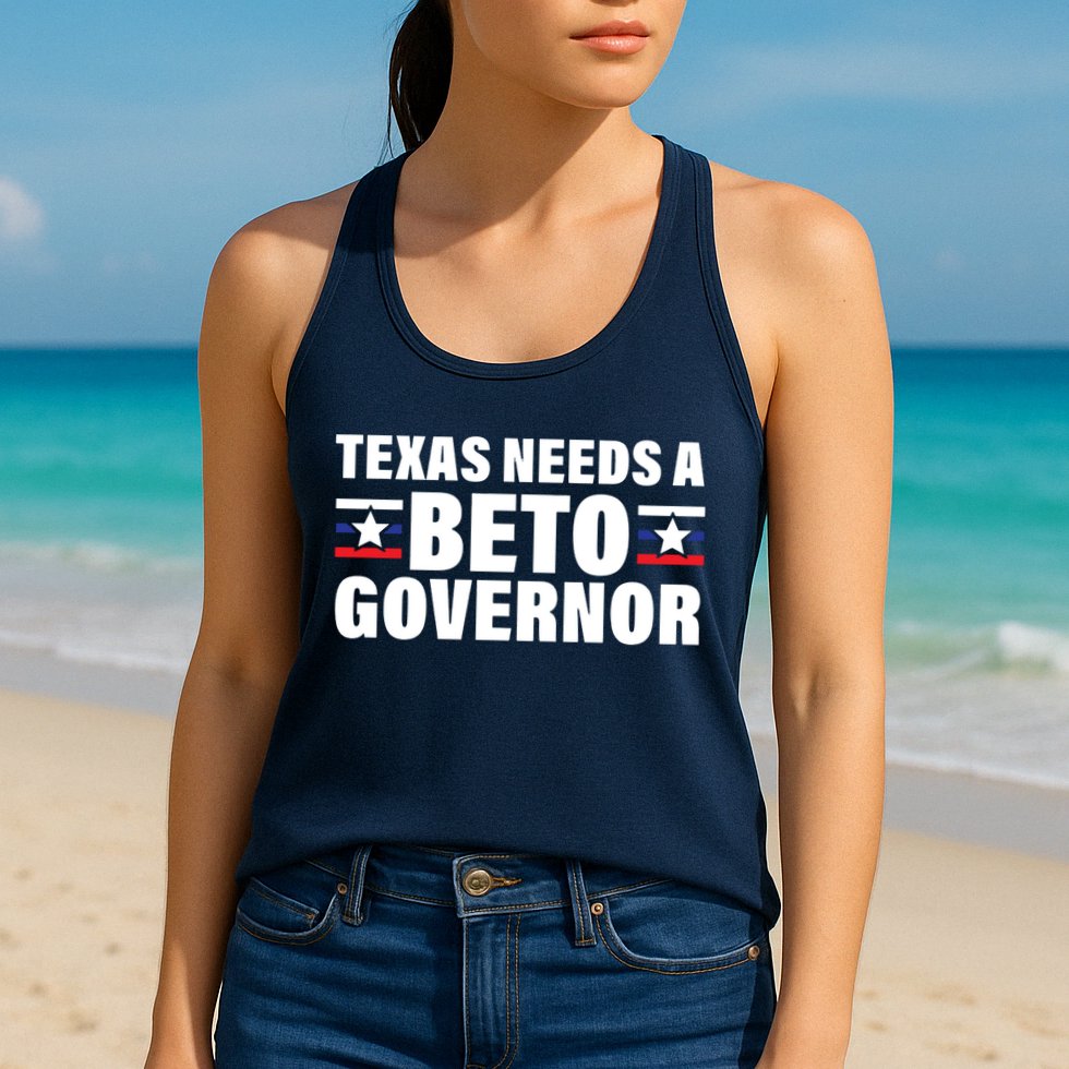 Beto For Texas Governor Political Campaign Womens Tank Top