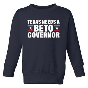 Beto For Texas Governor Political Campaign Toddler Sweatshirt