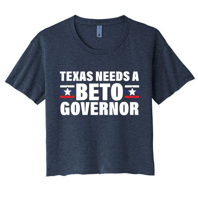 Beto For Texas Governor Political Campaign Crop Top