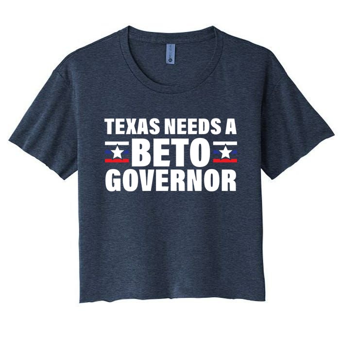 Beto For Texas Governor Political Campaign Women's Crop Top Tee