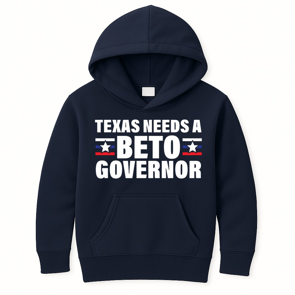Beto For Texas Governor Political Campaign Kids Hoodie