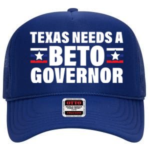 Beto For Texas Governor Political Campaign High Crown Mesh Back Trucker Hat