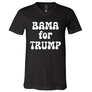 Bama For Trump Alabama Election Conservative Jd Vance V-Neck T-Shirt