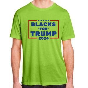 Black For Trump 2024 Adult ChromaSoft Performance T-Shirt