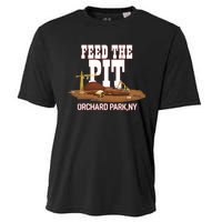 Buffaclothes Feed The Pit Orchard Park Ny Cooling Performance Crew T-Shirt