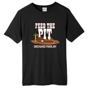 Buffaclothes Feed The Pit Orchard Park Ny Tall Fusion ChromaSoft Performance T-Shirt