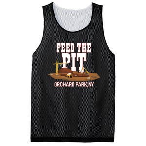 Buffaclothes Feed The Pit Orchard Park Ny Mesh Reversible Basketball Jersey Tank