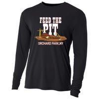 Buffaclothes Feed The Pit Orchard Park Ny Cooling Performance Long Sleeve Crew