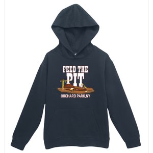 Buffaclothes Feed The Pit Orchard Park Ny Urban Pullover Hoodie