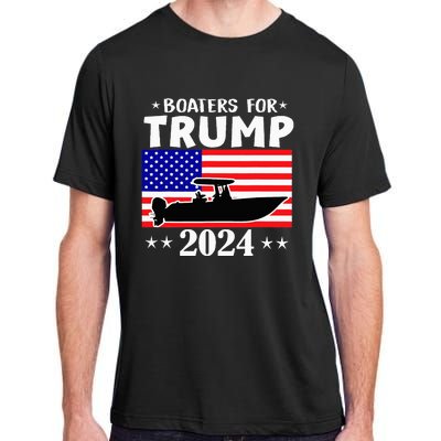 Boaters For Trump 2024 Vintage Pro Trump 2024 Election Adult ChromaSoft Performance T-Shirt