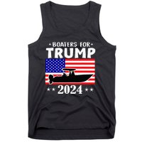 Boaters For Trump 2024 Vintage Pro Trump 2024 Election Tank Top