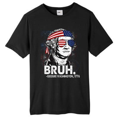 Bruh Funny Us Presidents History Tall Fusion ChromaSoft Performance T-Shirt